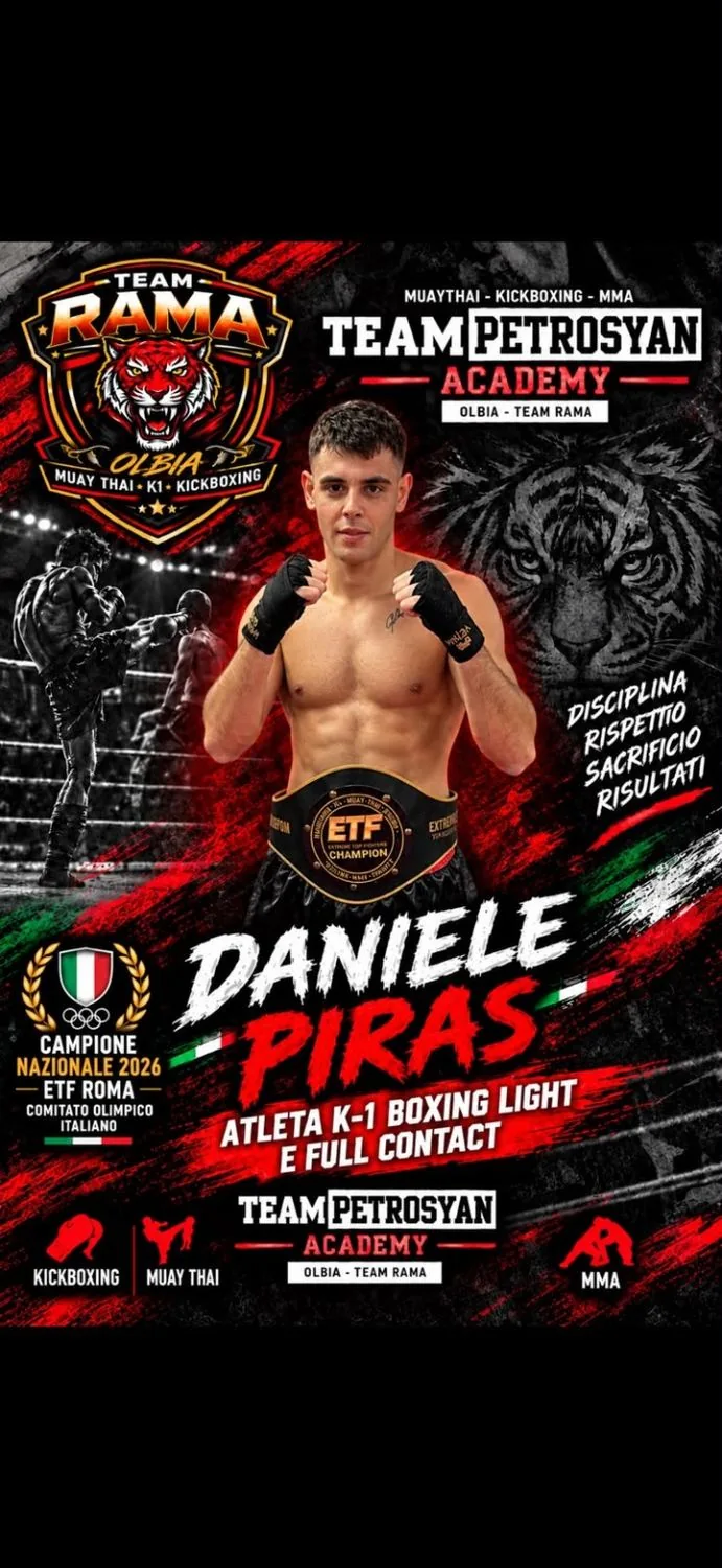 Daniele Piras, Team Rama Olbia, campione nazionale 2026