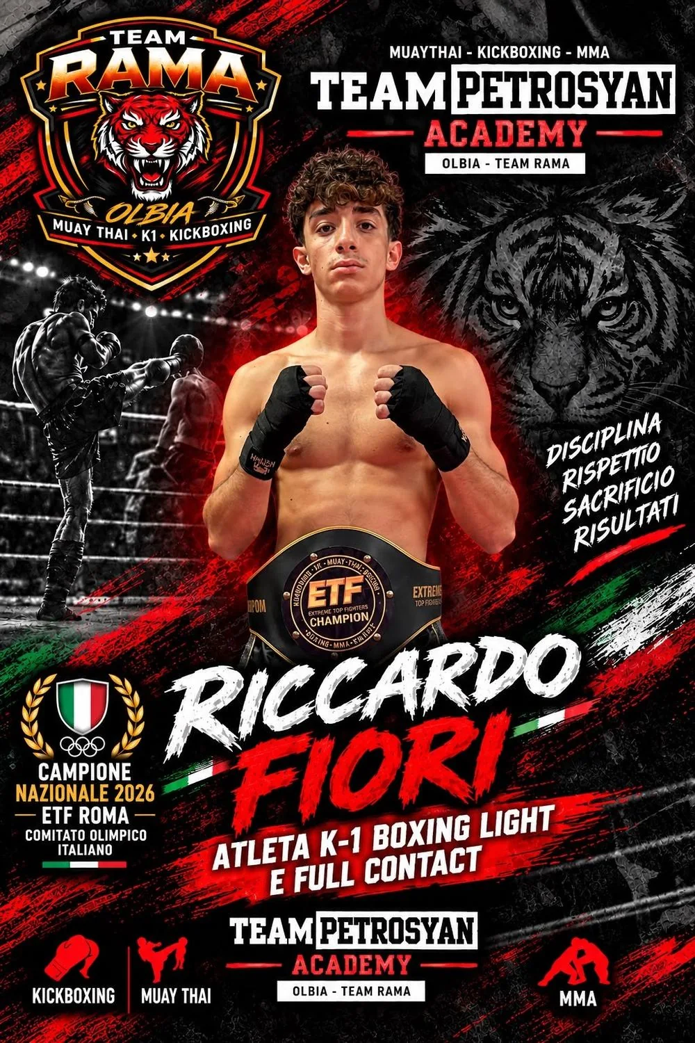 Riccardo Fiori, Team Rama Olbia, campione nazionale 2026